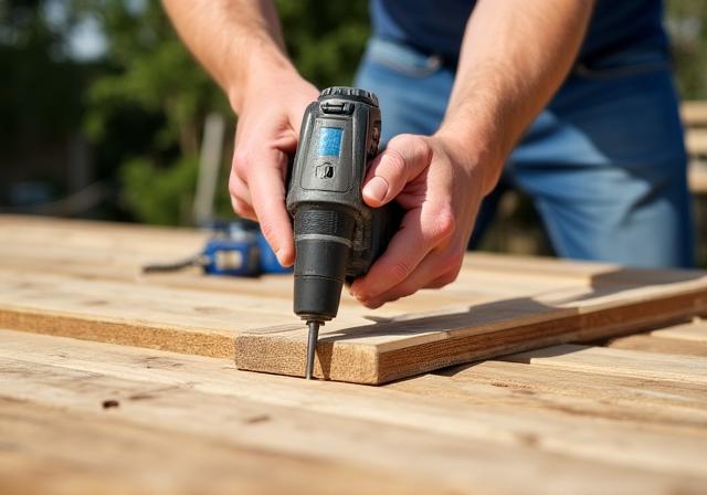 DIY Coaching Projekt Holzterrasse