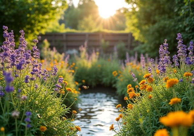 Naturgarten Projekt in urbaner Umgebung